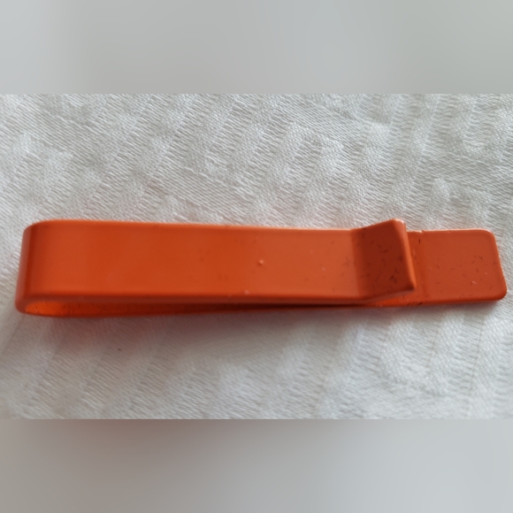 Orange Tie Clip - Picture 3 of 3